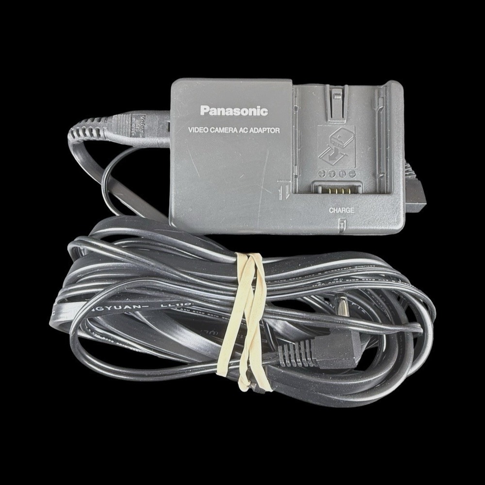Genuine OEM Panasonic PV-DAC14D Camera AC Adapter Battery Charger w/ DC Cable